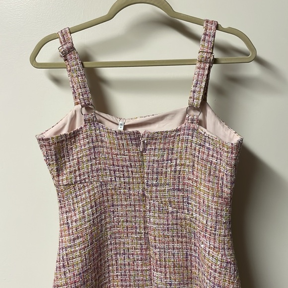 NWT Likely tweed ruffle dress - Picture 5 of 6